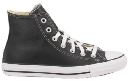 Converse All Star Hi Leather 132170C Zwart maat 37.5