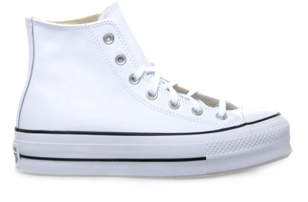 Converse All Stars Hoog Lift Clean Leather 561676C Wit-39