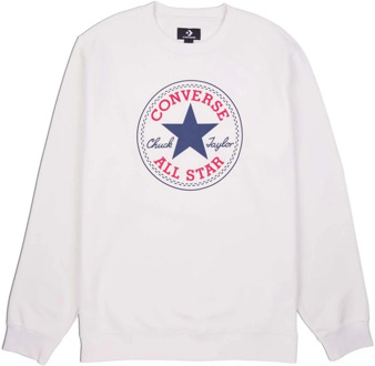 Converse chuck sweater wit/rood heren heren - XL