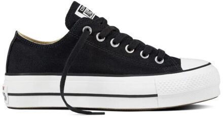 Converse Chuck Taylor All Star dames platform sneaker - Zwart - Maat 38