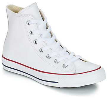 Converse Chuck Taylor All Star Hi Leather 132169C, Mannen, Wit, Sneakers maat: 44 EU