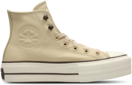 Converse Chuck Taylor All Star Sneakers Dames - Beige - Maat 39.5 - Leer