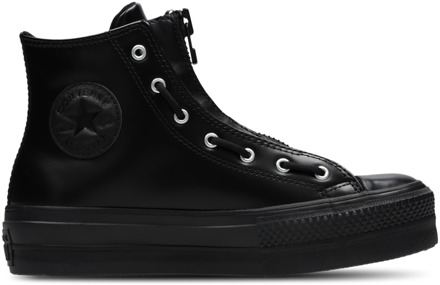 Converse Chuck Taylor All Star Sneakers Dames - Zwart - Maat 37 - Leer Black