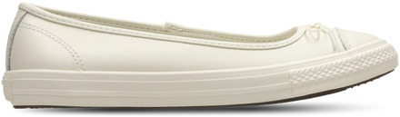 Converse Ctas Dainty Mary Jane Low Sneakers Dames - Beige - Maat 36 - Leer