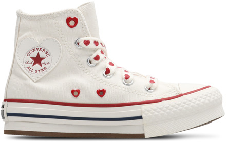 Converse Ctas Eva Lift Peuterschoenen - Wit - Maat 33.5 - Canvas White