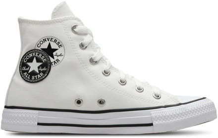 Converse Ctas Hi Kindersneakers - Wit - Maat 38.5 - Canvas White