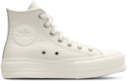 Converse Ctas Lift Hi Sneakers Dames - Wit - Maat 41 - Canvas White