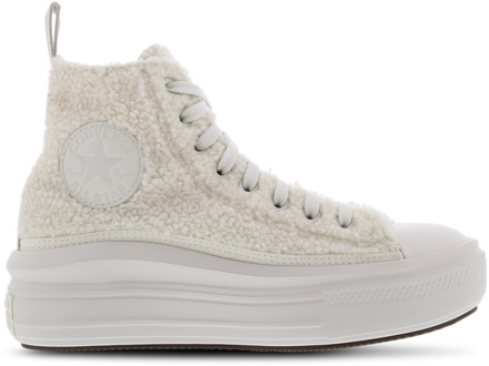 Converse Ctas Move Platform High Sneakers Dames - Beige - Maat 35 - Textil