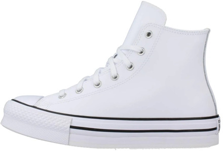 Converse Hoge Sneakers Converse Chuck Taylor All Star Eva Lift Leather Foundation Hi" Wit - 36,37,38,39,35 1/2,37 1/2,38 1/2