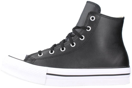 Converse Hoge Sneakers Converse Chuck Taylor All Star Eva Lift Leather Foundation Hi" Zwart - 35 1/2,37 1/2