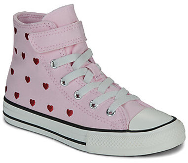 Converse Hoge Sneakers Converse CHUCK TAYLOR ALL STAR HEARTS ROSES EASY-ON" Roze - 27,28,30,31,32,33,34,35