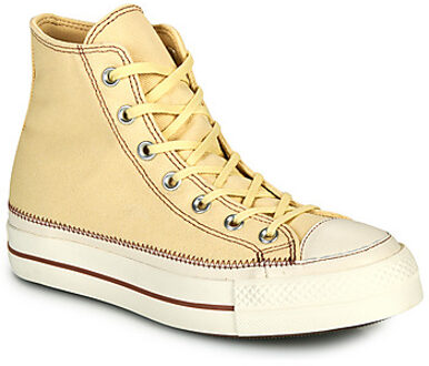Converse Hoge Sneakers Converse CHUCK TAYLOR ALL STAR LIFT PLATFORM CONTRAST STITCHING" Beige - 36,37,38,39,40,41,35,37 1/2,36 1/2,39 1/2