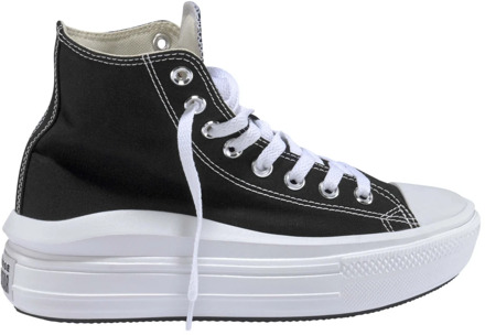 Converse Hoge Sneakers Converse Chuck Taylor All Star Move Canvas Color Hi" Zwart - 36,37,38,39,40,41,35,41 1/2,36 1/2,39 1/2