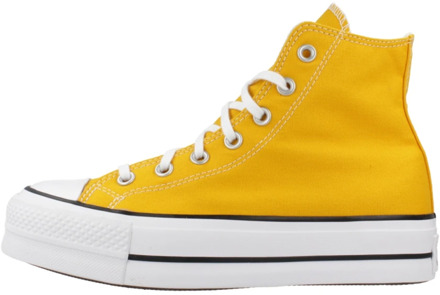 Converse Hoge Sneakers voor Vrouwen Converse , Yellow , Dames - 37 Eu,39 Eu,38 EU