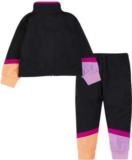 Converse kleuterset in zwart colorblocked tricot voor meisjes - maat