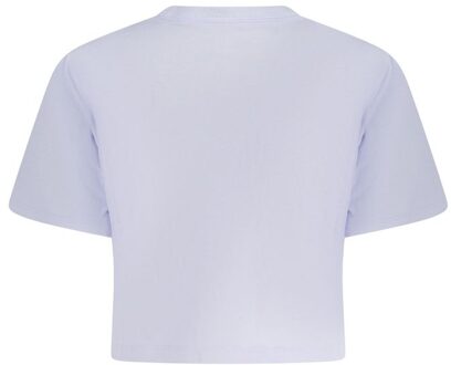 Converse Korte Mouwen Crop T-shirt Lichtgrijs