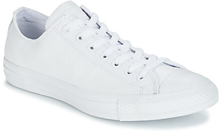 Converse Lage Sneakers Converse ALL STAR MONOCHROME CUIR OX" Wit - 36,37,38,39,40,41,42,43,44,45,46,35,42 1/2,46 1/2,48,37 1/2,41 1/2,44 1/2,36 1/2,39 1/2