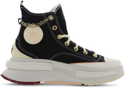 Converse Run Star Legacy Cx Platform High Sneakers Dames - Zwart - Maat 42 - Textil, Leer Black