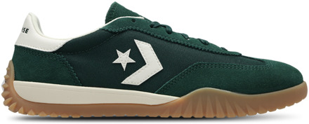 Converse Run Star Trainer Sneakers Dames - Groen - Maat 39 - Suède Green