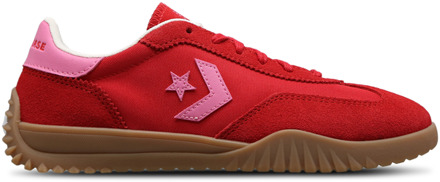 Converse Run Star Trainer Sneakers Dames - Rood - Maat 38.5 - Suède Red