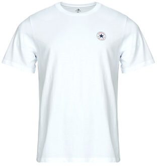 Converse T-shirt Korte Mouw Converse CORE CHUCK PATCH TEE" Wit - L, XL