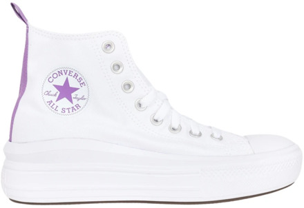 Converse Witte Hoge Canvas Sneakers Converse , White , Dames - 38 Eu,36 EU