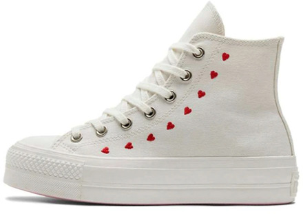 Converse Witte Rode Harten Sneakers Converse , White , Dames - 38 Eu,41 Eu,36 Eu,39 Eu,37 Eu,36 1/2 Eu,40 Eu,37 1/2 EU