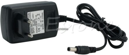 Converter 100-240V Naar Dc 6V 2A Power Adapter Voeding Lader Eu Plug Black