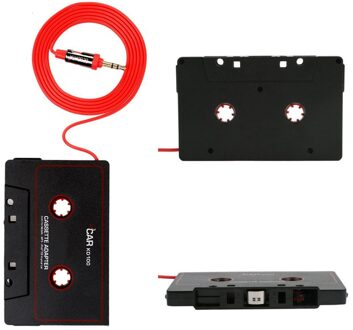 Converteren Aux Voor Draagbare Telefoon Audio Plastic Cd-speler MP3 Universele 3.5 Mm Stereo Auto Cassette Adapter
