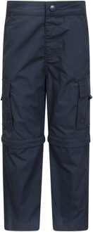Convertibele Actieve Broek voor kinderen/Kinderen (Marine) Navy - 3-4J / 98-104cm
