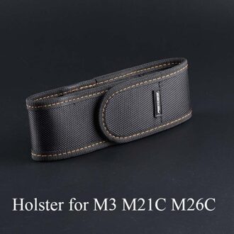 Convoy M3 M21C M26C Zaklamp Holster Led Zaklamp Pouch Case Camping Wandelen Working Draagtas Duty Riem Houder Nylon Mouw 3stk