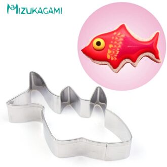 Cookie Cutter Rvs Vis Vorm Fondant Cake Tool Biscuit Snijden Sterven DIY Keuken Bakken Cutters MS-00326