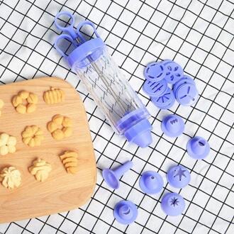 Cookie Presser Food Grade Plastic Paars Cookie Maker Cookie Presser Food Grade Plastic Paars Cookie Maker Fondant Cakevorm