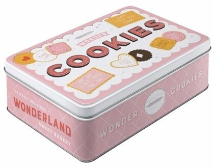 Cookies bewaarblik roze 23 cm - Action products
