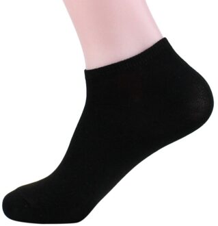 Cool Elastische Outdoor Bamboevezel Heren Sport Sokken Loafer Liner Low Cut No Show Zwarte Boot Sokken.