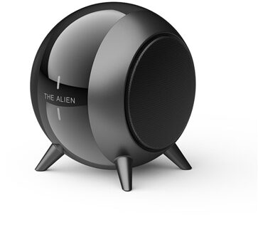 Cool Home Outdoor Muziek Game Speaker De Mini Draadloze Bluetooth Speaker Multi-Bass Draagbare Robot-vormige Speake zwart