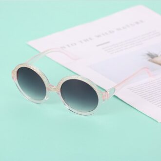 Cool Kids Zonnebril Kinderen Anti-Uv Zonnebril Jongens Meisjes Baby Brillen Coating Lens Uv Preventionteenager Zonnebril ivoor