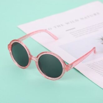 Cool Kids Zonnebril Kinderen Anti-Uv Zonnebril Jongens Meisjes Baby Brillen Coating Lens Uv Preventionteenager Zonnebril roze