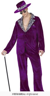 Cool man Pimp Outfit Paars Paars - Lila
