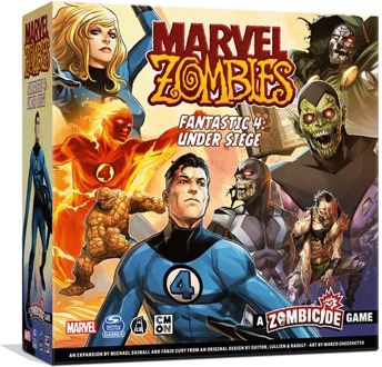 Cool Mini Or Not Marvel Zombies - Fantastic 4 Under Siege