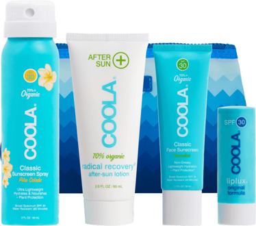Coola Geschenkset Coola Organic Suncare Travel Set 1 pcs + 25ml + 56,2 ml + 60 ml