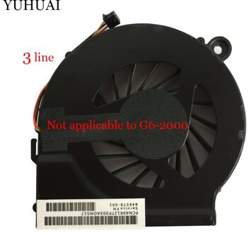 Cooler Cpu Fan Voor Hp Pavilion G6/G4 Laptop 646578-001