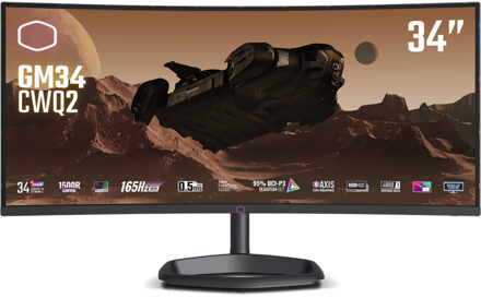 Cooler Master GM34-CWQ2 Gaming monitor