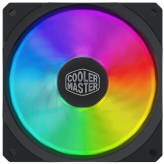 Cooler Master MasterFan SF120R ARGB PC-ventilator Zwart, RGB (b x h x d) 120 x 120 x 25 mm