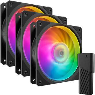 Cooler Master Mobius 120P ARGB fan kit 3-pack