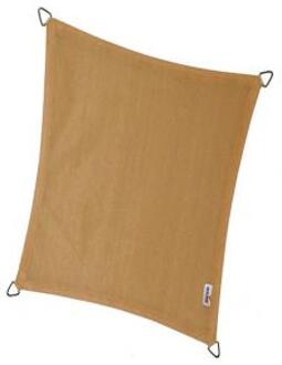 Coolfit schaduwdoek rechthoek zand 3x5 m. Beige