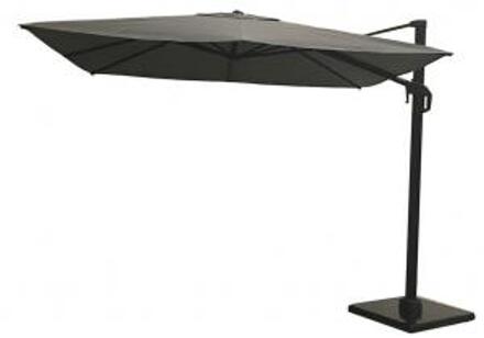 Coolfit Zweefparasol 300 x 300 cm Grijs