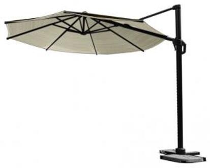 Coolfit Zweefparasol Ø 350 cm - Gebroken wit