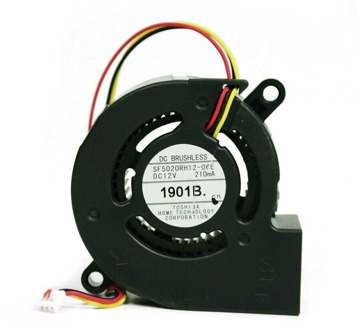 Cooling Case Fan for Epson EB-450W, Model SF5020RH12-06E 12V 210mA 3pin - small