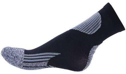 Coolmax sportsokken 35/38 - zwart/grijs - 2 paar